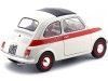 Cochesdemetal.es 1960 Fiat 500 L Nuova Sport Beige-Rojo 1:18 Solido S1801401