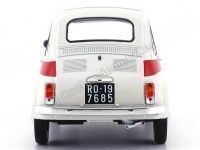 Cochesdemetal.es 1960 Fiat 500 L Nuova Sport Beige-Rojo 1:18 Solido S1801401