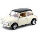 Cochesdemetal.es 1969 Mini Cooper Beige/Negro 1:18 Bburago 12036