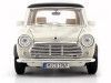 Cochesdemetal.es 1969 Mini Cooper Beige/Negro 1:18 Bburago 12036