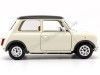 Cochesdemetal.es 1969 Mini Cooper Beige/Negro 1:18 Bburago 12036