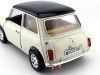 Cochesdemetal.es 1969 Mini Cooper Beige/Negro 1:18 Bburago 12036