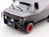 Cochesdemetal.es 1983 GMC Vandura Cargo Van A-Team Equipo-A 1:24 Greenlight 84072