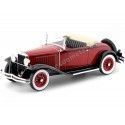 Cochesdemetal.es 1931 Dodge Height DG Convertible Rojo-Negro 1:18 BoS-Models 293
