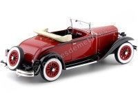 Cochesdemetal.es 1931 Dodge Height DG Convertible Rojo-Negro 1:18 BoS-Models 293