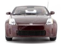 Cochesdemetal.es 2003 Nissan 350Z Coupé Vin Red Metallic 1:18 Auto World AW240