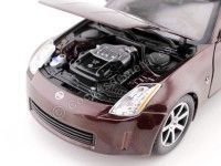 Cochesdemetal.es 2003 Nissan 350Z Coupé Vin Red Metallic 1:18 Auto World AW240