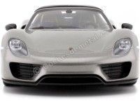 Cochesdemetal.es 2013 Porsche 918 Spyder Cabrio Gris 1:18 Welly 18051