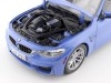 Cochesdemetal.es 2015 BMW M4 F83 Convertible Yas Mina Blue 1:18 Dealer Edition 80432399612