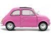 Cochesdemetal.es 1968 Fiat 500 L Pink 1:18 Solido S1801402