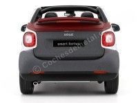 Cochesdemetal.es 2015 Smart Fortwo Cabriolet (A453) Grey/Silver 1:18 Dealer Edition B66960290