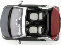 Cochesdemetal.es 2015 Smart Fortwo Cabriolet (A453) Gray / Silver 1:18 Contourneur B66960290