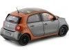 Cochesdemetal.es 2015 Smart Forfour Coupe (W453) Orange/Grey 1:18 Dealer Edition B66960298