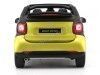 Cochesdemetal.es 2015 Smart Fortwo Cabriolet (A453) Noir / jaune 1:18 Édition du concessionnaire B66960289