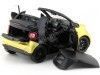 Cochesdemetal.es 2015 Smart Fortwo Cabriolet (A453) Noir / jaune 1:18 Édition du concessionnaire B66960289