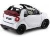 Cochesdemetal.es 2015 Smart Fortwo Cabriolet (A453) White/White 1:18 Dealer Edition B66960291