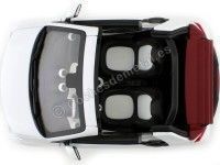 Cochesdemetal.es 2015 Smart Fortwo Cabriolet (A453) White/White 1:18 Dealer Edition B66960291