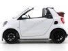 Cochesdemetal.es 2015 Smart Fortwo Cabriolet (A453) White/White 1:18 Dealer Edition B66960291