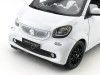 Cochesdemetal.es 2015 Smart Fortwo Cabriolet (A453) White/White 1:18 Dealer Edition B66960291