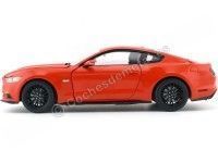 Cochesdemetal.es 2016 Ford Mustang GT 5.0 Cupe Naranja 1:18 Auto World AW242