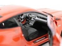 Cochesdemetal.es 2016 Ford Mustang GT 5.0 Cupe Naranja 1:18 Auto World AW242