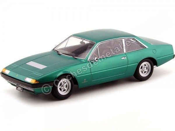 Cochesdemetal.es 1972 Ferrari 365 GT4 2+2 Verde 1:18 KK-Scale KKDC180164