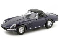 Cochesdemetal.es 1967 Ferrari 275 GTB 4 NART Spyder Dark Blue 1:18 KK-Scale 180233