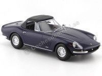 Cochesdemetal.es 1967 Ferrari 275 GTB 4 NART Spyder Dark Blue 1:18 KK-Scale 180233