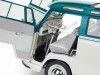 Cochesdemetal.es 1962 Volkswagen T1 Samba Bus Blue-Beige Grey 1:12 Sun Star 5084