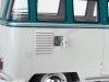 Cochesdemetal.es 1962 Volkswagen T1 Samba Bus Blue-Beige Grey 1:12 Sun Star 5084