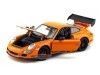 Cochesdemetal.es 2006 Porsche 911 (997) GT3 RS Naranja 1:18 Welly 18015