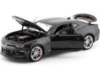 Cochesdemetal.es 2017 Chevrolet Camaro SS Fifty Grey Metallic 1:18 Auto World AW243