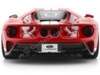 Cochesdemetal.es 2017 Ford GT Rojo con Rayas Blancas 1:18 GT Spirit US008B