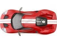 Cochesdemetal.es 2017 Ford GT Rojo con Rayas Blancas 1:18 GT Spirit US008B