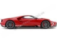 Cochesdemetal.es 2017 Ford GT Rojo con Rayas Blancas 1:18 GT Spirit US008B