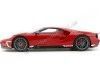 Cochesdemetal.es 2017 Ford GT Rojo con Rayas Blancas 1:18 GT Spirit US008B