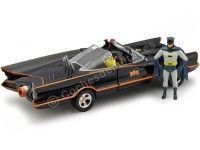 Cochesdemetal.es 1966 TV Series Batmobile con Batman y Robin 1:24 Jada Toys 98259/253215001