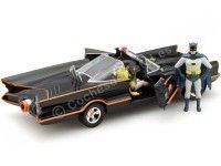 Cochesdemetal.es 1966 TV Series Batmobile con Batman y Robin 1:24 Jada Toys 98259/253215001