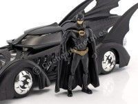 Cochesdemetal.es 1995 Batmobile Batman Forever con Figura de Batman 1:24 Jada Toys 98036/253215003