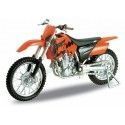 Cochesdemetal.es 2003 KTM 450 SX Racing Orange-Black 1:18 Welly 12814