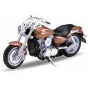 Cochesdemetal.es 2002 Kawasaki Vulcan 1500 Mean Streak Marron 1:18 Welly 12166