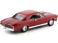 Cochesdemetal.es 1967 Chevrolet Chevelle SS 396 Red-Black 1:18 Motor Max 73104