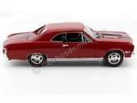 Cochesdemetal.es 1967 Chevrolet Chevelle SS 396 Red-Black 1:18 Motor Max 73104