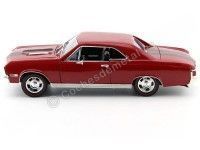 Cochesdemetal.es 1967 Chevrolet Chevelle SS 396 Red-Black 1:18 Motor Max 73104