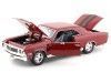 Cochesdemetal.es 1967 Chevrolet Chevelle SS 396 Red-Black 1:18 Motor Max 73104