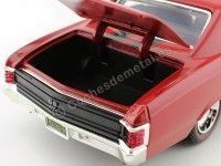 Cochesdemetal.es 1967 Chevrolet Chevelle SS 396 Red-Black 1:18 Motor Max 73104