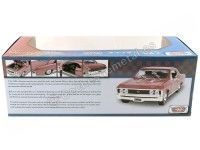 Cochesdemetal.es 1967 Chevrolet Chevelle SS 396 Red-Black 1:18 Motor Max 73104