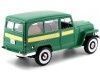 Cochesdemetal.es 1955 Jeep Willys Station Wagon Dark Green 1:18 Lucky Diecast 92858