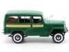 Cochesdemetal.es 1955 Jeep Willys Station Wagon Dark Green 1:18 Lucky Diecast 92858