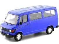 Cochesdemetal.es 1988 Mercedes-Benz 208 D Microbus Azul 1:18 KK-Scale 180293